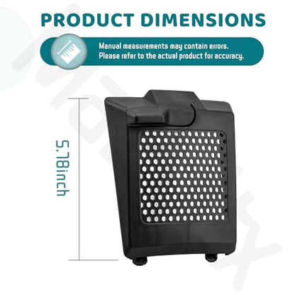 5 Pack 833954 841708 Vacuum Cleaner Hepa Filter Cover for Pro-Team Backpack 107303 107363 107310, for ProVac Super Coach Pro 6 & 10 Vacuum Cleaner
