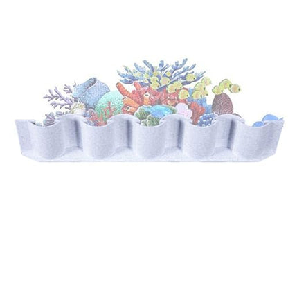 Aquarium Substrate Divider – Gravel Separation Fence, Sand Isolation Panel | Fish Tank Layer Divider, Bottom Substrate Fence, Aquatic Plant Barrier for Aquariums