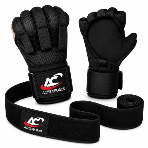 Fast Wraps/Easy Wraps/Hand Wraps Gloves-1 Meter Long Wrist Straps - size: Large