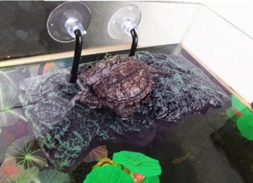 Minidiva Turtle Basking Platform Resting Terrace Aquarium Ornament (Turtle Load Bearing <150g)
