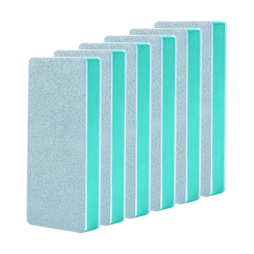 6 Pieces Aquarium Supplies Glass Cleaner Brush 9x4x1.2cm Scrubber Pad Aquarium Glass Cleaning Tool for Fish Turtle Tank