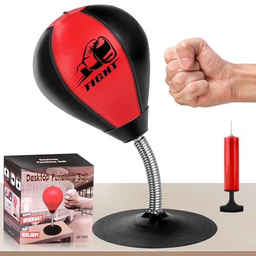 Desktop Punching Bag, Stress Relief Boxing Bag Speed Balls