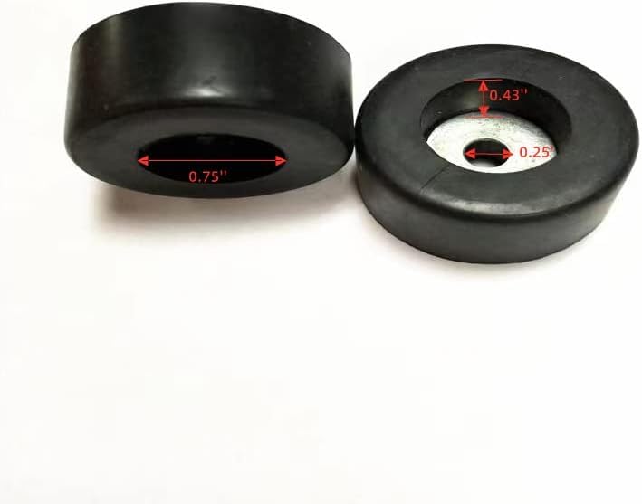 Anti Vibration Foot Pad Isolator Rubber Bumper Compatible with Many Compressors, Generators, Sound Machine, Power Amplifie, Shockproof Rubber,Instrument Rubber, Furniture Moisture-Proof Foot Pads Ect