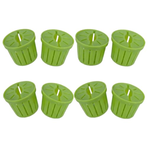 8pcs Aquarium Plant Holder Set, Fish Tank Plant Holders, Aquarium Planter for Fish Tank Planting, Aquatic Decoration for Aquariums, Fish Tanks, Green