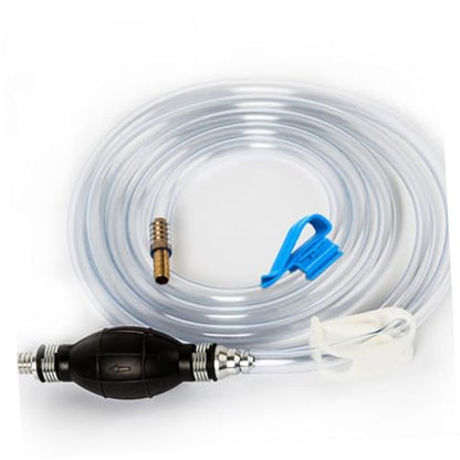 Alasum Manual Suction Hose Set for Car and Fish Tank, Practical Guide Oil Tube with Siphon Pump, Water and Fuel Transfer Hose for Diesel, Petrol, and Liquids