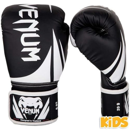 Venum Challenger 2.0 Boxing Gloves - For Kids - color: Black/Black, size: 6-Ounce