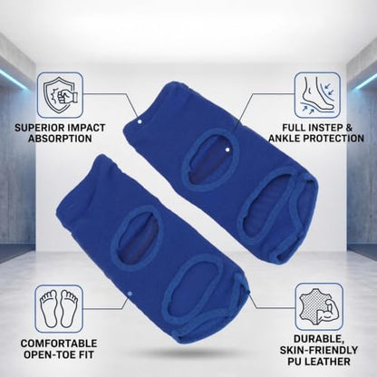 Boxing Foot Protector Impact Reduction Breathable for Training - size: S