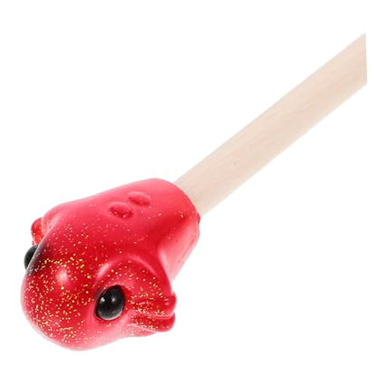 Safe Wooden Betta Fish Training Stick Compact Aquarium Toy for Betta Fish Versatile Accessory