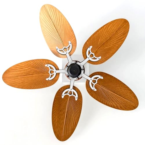 DOITOOL Ceiling Fan Blade Arms Replacement - 52'' White Finish Fan Blade Replacement Parts Mounting Bracket Kit for Repairing Easy Installation