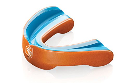Shock Doctor Gel Nano Convertible Mouthguard (Pearl Carbon, Adult) - color: Pearl Orange, size: ADULT