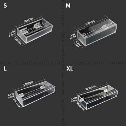 Practical Fishtanks Breeder Box for Fish Eggs Hatching and Isolating Small Fish Clear Acrylic Observation Breeding Tanks Professional Research Tool