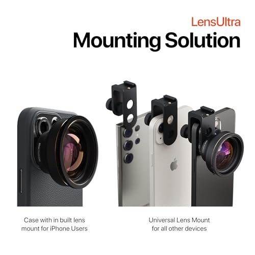 Shiftcam | LensUltra 60mm Telephoto Lens - 2X Magnification, 30-40cm Focus Distance - Capture Distant Beauty, Flattering Portraits, Optical Zoom, Premium Design - color: 60mm Telephoto