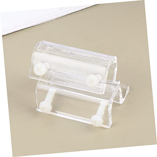 4pcs Acrylic Fish Tank Cover Holder Bracket for Open Aquariums Support Tool for Turtle Tanks and Pet Containers Stable and Design