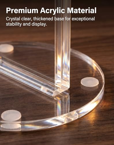 Clear Boxing Glove Stand, Boxing Glove Display Stand, Vertical Baseball Glove Display Stand(1 PACK) - color: 1 PACK