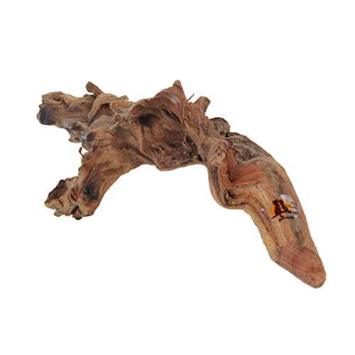 emours Aquarium Driftwood Fish Tank Decoration, Natural Wood, Large | 9-12 Inch Length