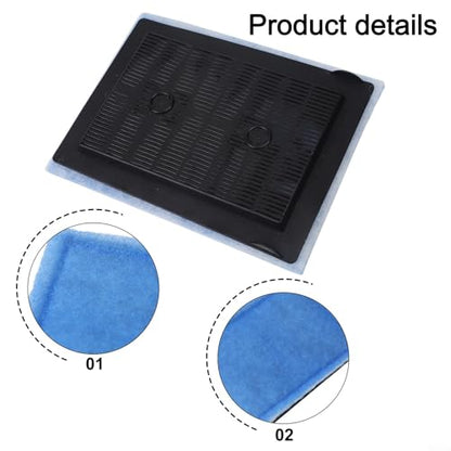 3PCS Aquarium Filter Cartridge Fit For AQUA-Tech 10-20 Power Filters, Activated Carbon + Sponge, Fish Tank Water Purifier, Aquarium Filter Pad