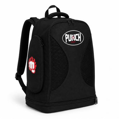 Punch Sports Gym Bag/Backpack Durable Travel Duffel Bag with Shoe Compartment, Wet Pocket & Multi Storage for Gym, Sports & Travel