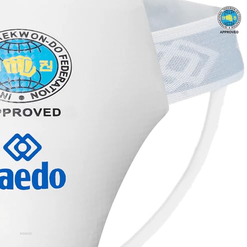 Daedo Daedo ITF Approved Groin Guard – Martial Arts Protective Cup – Lightweight Foam & Elastic Support for Taekwondo & Combat Sports - size: X-Large