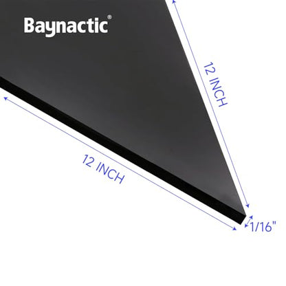 Neoprene Rubber Sheet 12" x12' – 1/16" Thick, Oil & Water Resistant Gasket Material for Seals, Pads, Floor Protection
