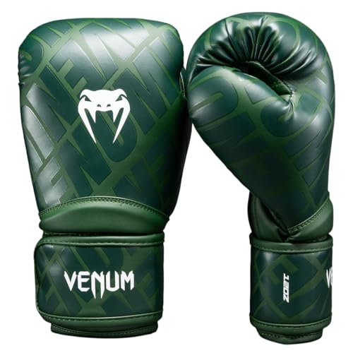 Venum Contender Boxing Gloves - color: Forest Green, size: 16-Ounce, style: Contender 1.5 XT 3D