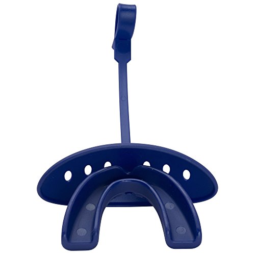 ADAMS USA 3-In-1 Lip Protector Varisty Mouth Guard with Strap - color: Royal Blue