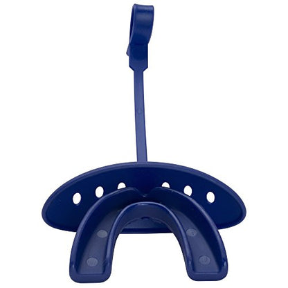 ADAMS USA 3-In-1 Lip Protector Varisty Mouth Guard with Strap - color: Royal Blue