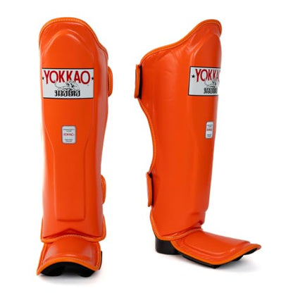 YOKKAO Matrix Muay Thai Kickboxing MMA Shin Guards with Knee Guards - color: Matrix Lbis, size: Large