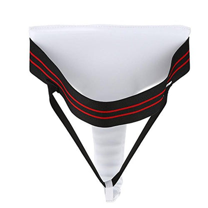 Groin Protector for Women,Women Groin Protection,Taekwondo Groin Guard for Martial Arts Boxing Karate Jockstrap Sanda Kung Fu Taichi Karate Muay Crotch Protector(L)
