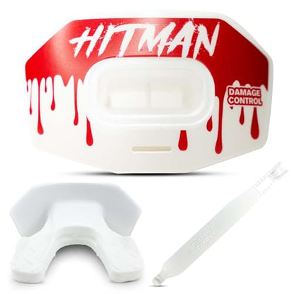 DAMAGE CONTROL Youth Football Mouth Guard – Hitman - color: Hitman
