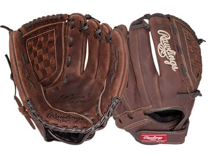 Rawlings | Player Preferred Baseball Glove | Baseball & Slowpitch Softball - color: Basket Web | Brown, size: 12" | Infield