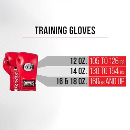 CLETO REYES Black Mamba MMA Training Boxing Gloves for Men and Women, Cowhide Leather, Black - size: Small
