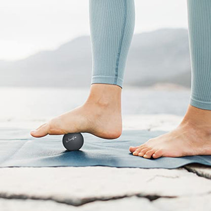 2" Mini Massage Ball, 5 Speeds Vibrating Massage Roller Ball for Palm, Hand, Foot, Leg, Neck, Back, Trigger Point Muscle Therapy Ball for Myofascial Release, Plantar Fasciitis Relief, Blue - color: Blue