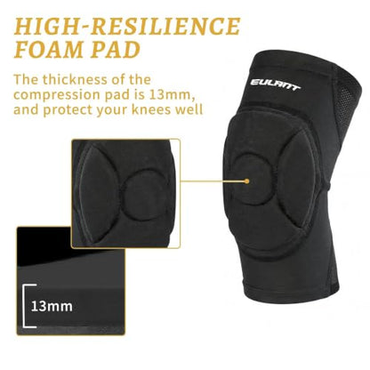 EULANT Soft Elbow and Knee Pads for Kids,Thicken Protect Elbow Knee Pad,M - size: Kids Suit M(Elbow M+Knee M)
