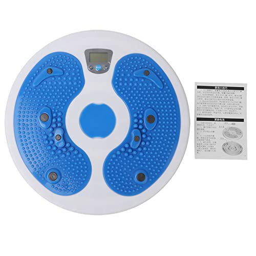 Rotating Balance Board with Magnetic Twisting Disc for Waist, Ankle and Body Exercise, Aerobic Fitness Training Equipment