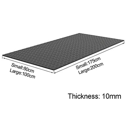 V3VOGUE Treadmill Mat, Exercise Equipment Mats, High Density Floor Protector, Noise Reduction Fitness Mat, Sound Absorbing Mat, Indoor Exercise Waterproof & Carpet Protection - size: 175*80cm