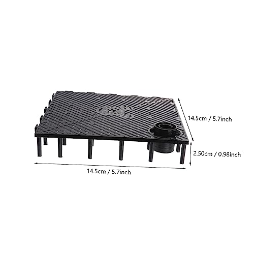 Happyyami 5pcs Fish Tank Filter Plate Aquarium Filtering Egg Crate Divider Fish Tank Board Betta Fish 40 Gallon Fish Tank Fish Tank Filtering Board Filters Grid Plastic Substrate