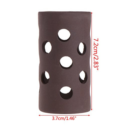 Aquarium Decoration Tube Cave Ceramic Shelters Shrimp Habitat Breeding House Fish for Tank Decor for Betta Hiding Aquarium Fish Tank Landscaping Landscape Fishtank Artificial Simulation