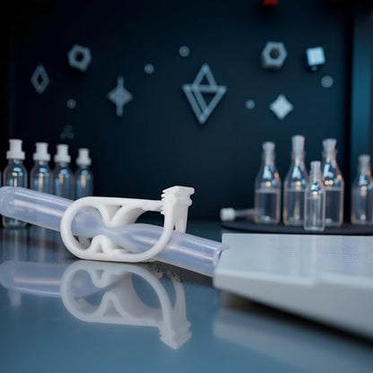 10Pcs Plastic Tubing Clamps 1/4" - 1/2" Adjustable Tube Clamp Laboratory Pinch Valve Flow Control Hose Clamp for Beer Bottle and Infusion Bottle，Lab Instruments and Equipment White