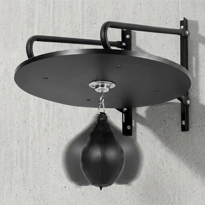 Garvee 24 Inch Adjustable Speed Bag Platform, Heavy Duty Wall Mount Boxing Trainer with 360° Swivel for Home Gym Workout
