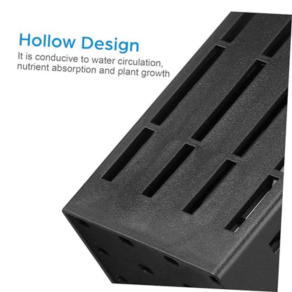 Alipis 4Pcs Aquarium Plant Holder Holes Hanging Plant Pot for Sturdy Plastic Suitable for Aquariums and Aquatic Decor