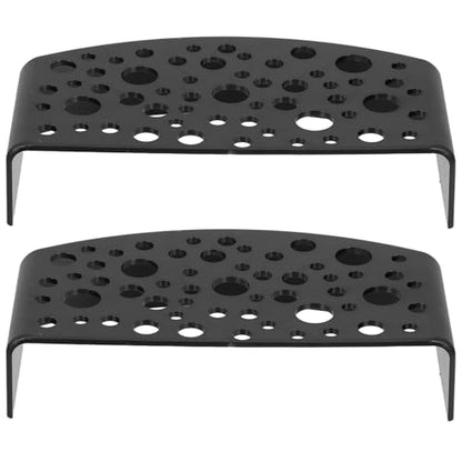 VICASKY 2pcs Shrimp Hideout Cave Aquarium Decor Black Spawning Tube Fish Hiding House Breeding Shelter Freshwater Shrimp Tank Accessories for Fish Tank