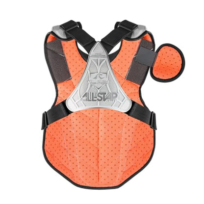 All-Star Adult PHX Paige Halstead Fastpitch Softball Chest Protector - color: White/Black, size: Small