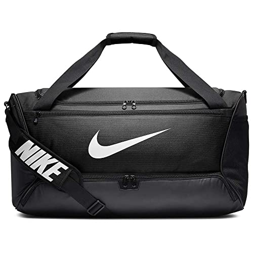 Nike Brasilia Training Medium Duffle Bag - color: Black/Black/White