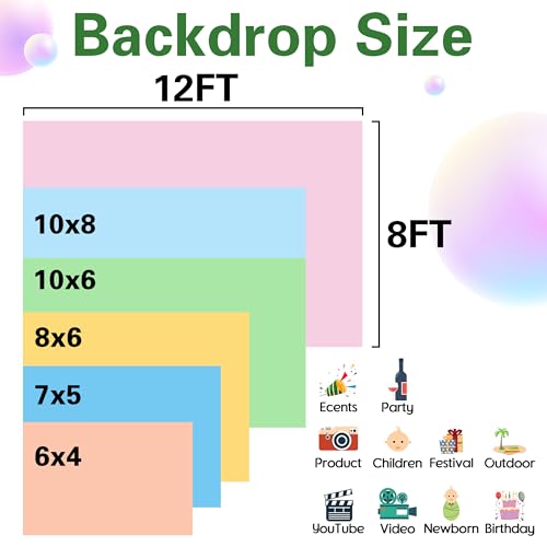 Under the Sea Backdrop 20x10 FT Underwater Photo Backdrops Ocean Corals Fish Decorations Background Adult Baby Shower Birthday Party Photo Booth Props - size: 20x10 FT