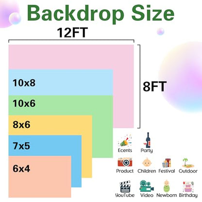 Under the Sea Backdrop 7x5 FT Underwater Photo Backdrops Ocean Corals Fish Decorations Background Adult Baby Shower Birthday Party Photo Booth Props - size: 7x5 FT