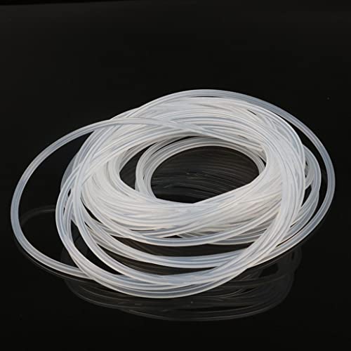 5m Silicone Capillary Tube, 0.5mm 0.8mm 1mm 2mm Food Grade Hose Silicone Rubber Tube, 10m Long Thin Tube Protection Sleeve, 1pcs (Color : 0.5 x 1mm)