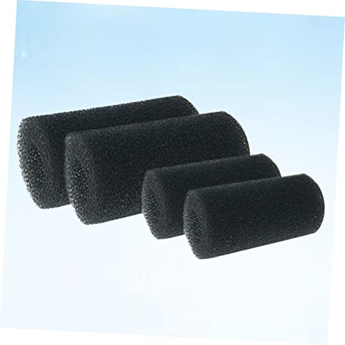 Levemolo 4pcs Fish Tank Filter Sleeve Pre-Filter Sponges Inlet Covers for Large Aquariums Easy to Use Safeguard for Fish