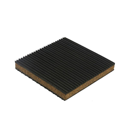 18309 Cork & Rubber Anti Vibration Pads, Cork Isolation Pads (6"x6"x7/8") - size: 6"x6"x7/8"