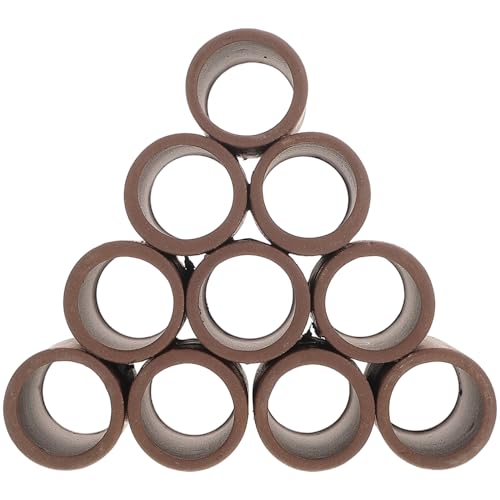 BESTYASH Pottery Shelter Cave Shrimp Breeding Tube Aquarium Hideaway Pipe Fish Tank Hiding Spot Ornament for Freshwater Shrimp Habitat