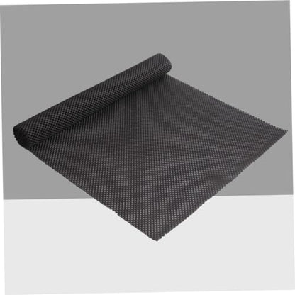 Multipurpose Non Slip PVC Mat Large Grip Liner for Home Office Caravans More for Kitchen Cabinets and Shelves Black